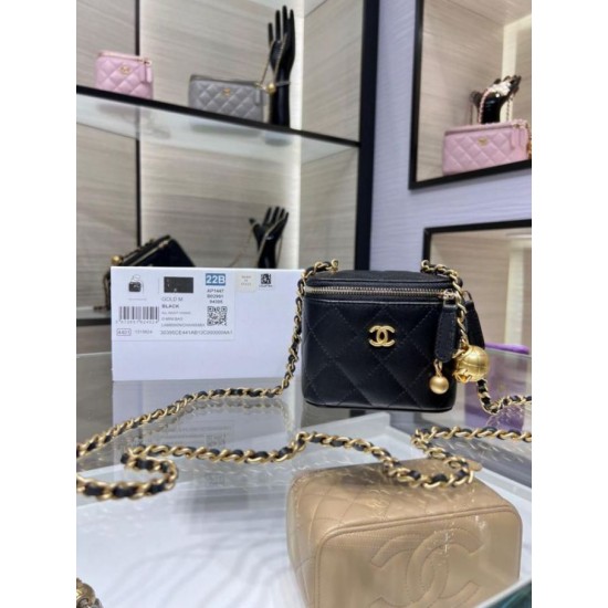 Replica Chanel Mini Vanity Case AP1147 Black