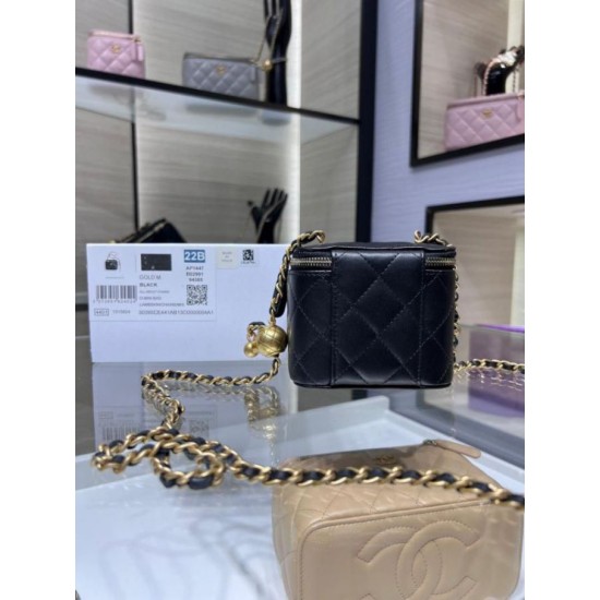 Replica Chanel Mini Vanity Case AP1147 Black