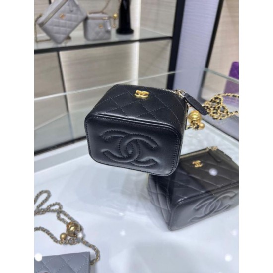 Replica Chanel Mini Vanity Case AP1147 Black
