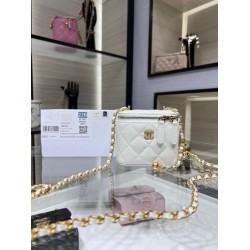 Replica Chanel Mini Vanity Case AP1147 White