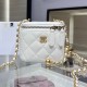 Replica Chanel Mini Vanity Case AP1147 White