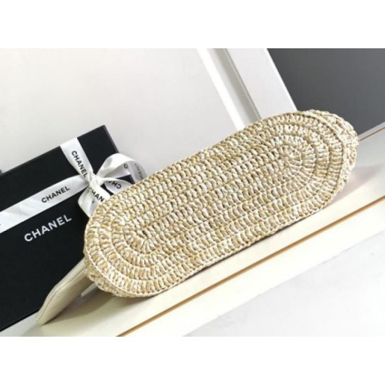 Replica Chanel Raffia Small Tote AS4714 Beige