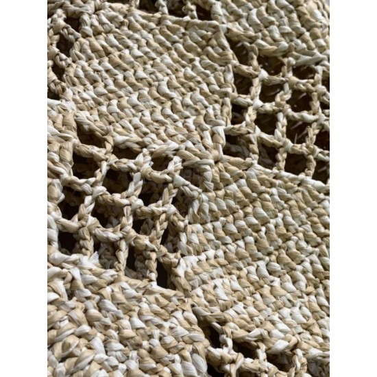 Replica Chanel Raffia Small Tote AS4714 Beige