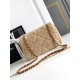 Replica Chanel Shearling Lambskin Flap Bag AS5149 Beige