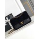Replica Chanel Shearling Lambskin Flap Bag AS5149 Black