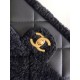 Replica Chanel Shearling Lambskin Flap Bag AS5149 Black