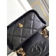 Replica Chanel Shearling Lambskin Flap Bag AS5149 Black