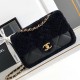 Replica Chanel Shearling Lambskin Flap Bag AS5149 Black