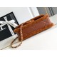 Replica Chanel Shearling Lambskin Flap Bag AS5149 Brown