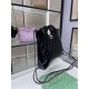 Replica Chanel Shiny Lambskin 31 Mini Shopping Bag AS4133 Black