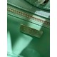Fake Chanel Shiny Lambskin 31 Mini Shopping Bag AS4133 Green Replica