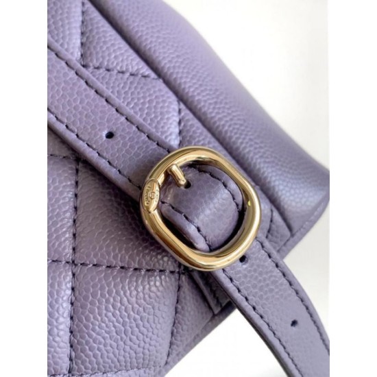 Fake Chanel Small Backpack Purple AS3787 Replica