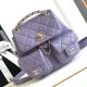 Fake Chanel Small Backpack Purple AS3787 Replica