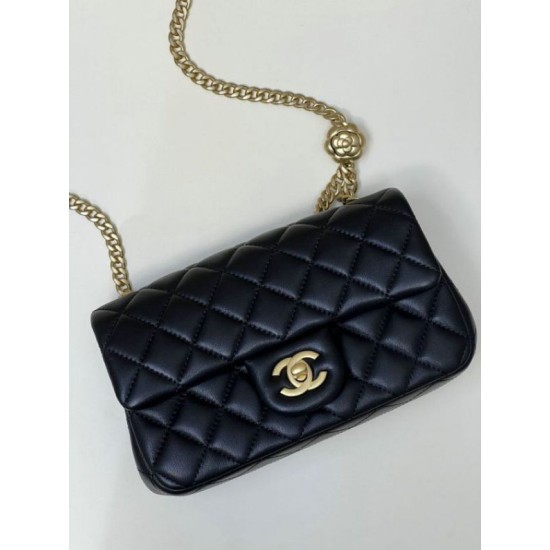 Fake Chanel Small Flap Bag Black AS4041 Replica