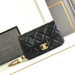 Fake Chanel Small Flap Bag Black AS4861 Replica