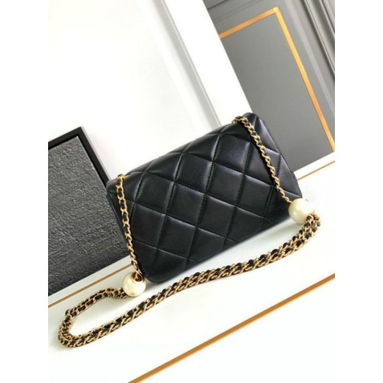 Fake Chanel Small Flap Bag Black AS4861 Replica