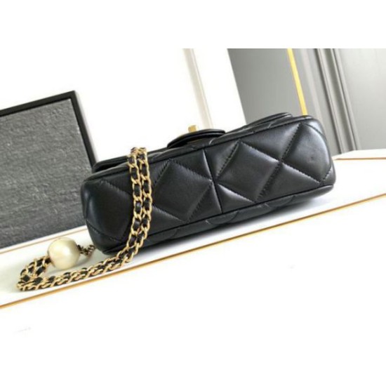 Fake Chanel Small Flap Bag Black AS4861 Replica