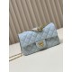 Fake Chanel Small Flap Bag Blue AS4041 Replica