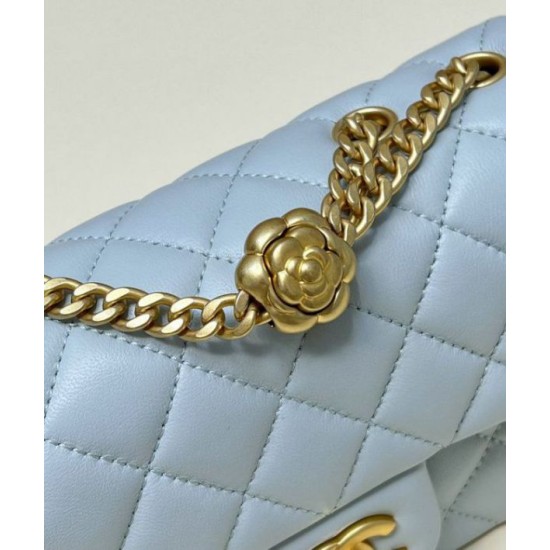 Fake Chanel Small Flap Bag Blue AS4041 Replica