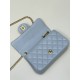 Fake Chanel Small Flap Bag Blue AS4041 Replica