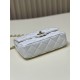 Fake Chanel Small Flap Bag With Top Handle White AS4023 Replica