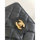 Replica Chanel Small Flap Bag with Top Handle AS4038 Black