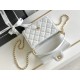Fake Chanel Small Flap Bag with Top Handle AS4038 White Replica