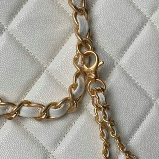 Replica Chanel Small Tote AS4940 White