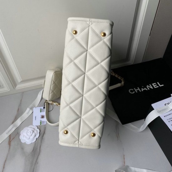 Replica Chanel Small Tote AS4940 White