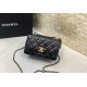 Replica Chanel Vintage Flap Bag Black AS2615