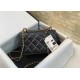Replica Chanel Vintage Flap Bag Black AS2615