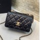 Replica Chanel Vintage Flap Bag Black AS2615