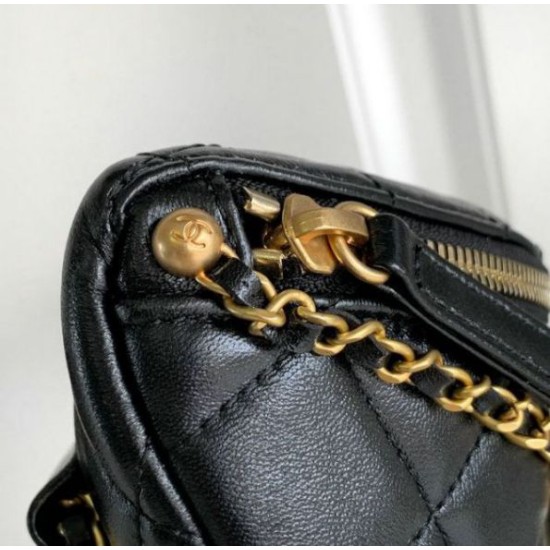 Fake Chanel Waist Bag AS4991 Black Replica