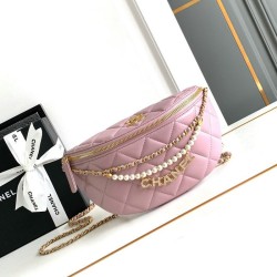 Fake Chanel Waist Bag AS4991 Pink Replica