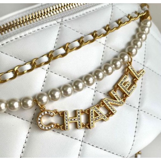Replica Chanel Waist Bag AS4991 White