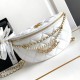Replica Chanel Waist Bag AS4991 White