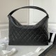 Fake Medium Chanel Calfskin Hobo Bag Black AS4339 Replica