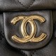 Fake Medium Chanel Calfskin Hobo Bag Black AS4339 Replica