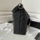 Fake Medium Chanel Calfskin Hobo Bag Black AS4339 Replica