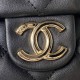 Replica Small Chanel Calfskin Hobo Bag Black AS4347