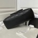 Replica Small Chanel Calfskin Hobo Bag Black AS4347