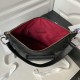 Replica Small Chanel Calfskin Hobo Bag Black AS4347