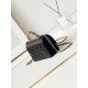 Fake Small Chanel Flap Bag with Top Handle AP3803 Black Replica