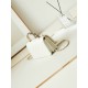 Fake Small Chanel Flap Bag with Top Handle AP3803 White Replica