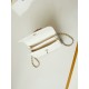 Fake Small Chanel Flap Bag with Top Handle AP3803 White Replica