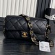 Replica Small Chanel Lambskin Flap Bag AS5167 Black