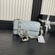 Replica Small Chanel Lambskin Flap Bag AS5167 Light Blue