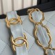 Replica Small Chanel Lambskin Flap Bag AS5167 Light Blue