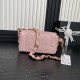 Fake Small Chanel Lambskin Flap Bag AS5167 Pink Replica