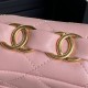 Fake Small Chanel Lambskin Flap Bag AS5167 Pink Replica